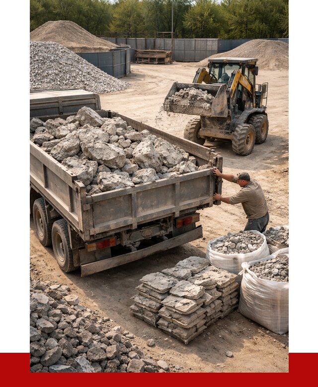 Купить бой бетона с доставкой в Боровичах от 5003 р. | ПРОНЕРУДБрв