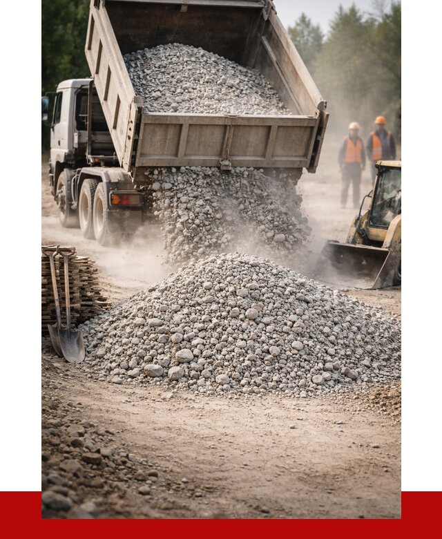 Купить дробленый бетон в Боровичах от 1772 р./куб | ПРОНЕРУДБрв