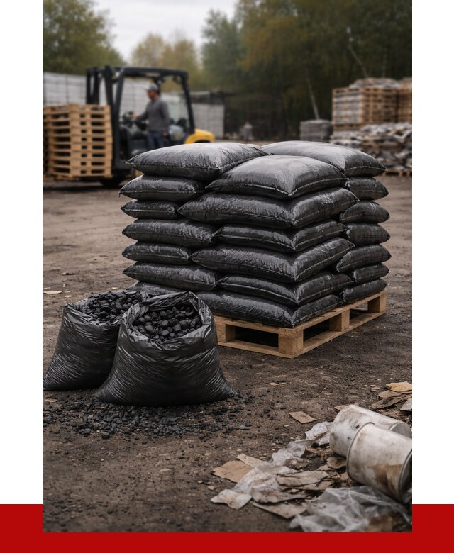 Купить уголь в мешках с доставкой в Боровичах от 7817 р. | ПРОНЕРУДБрв