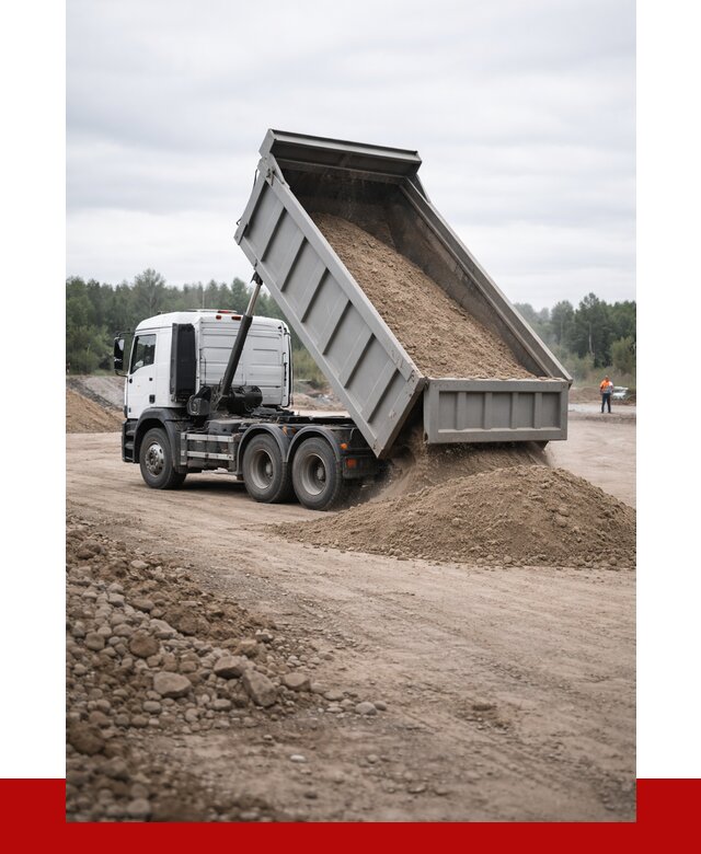 Доставка самосвалом 15 кубов в Боровичах от 6775 руб. | ПРОНЕРУДБрв