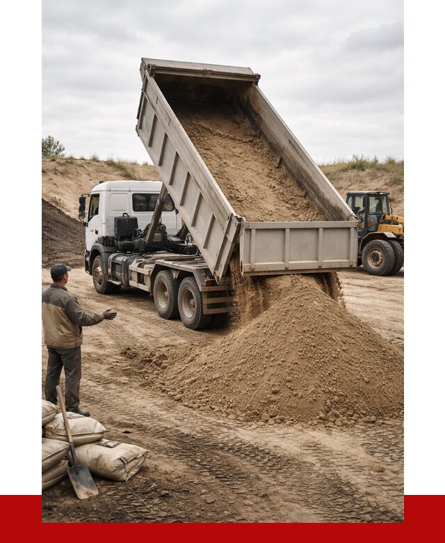 Доставка самосвалом 20 кубов в Боровичах от 7817 р. | ПРОНЕРУДБрв