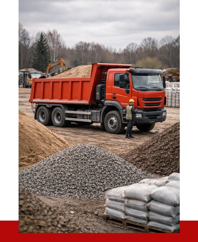 Доставка самосвалом 25 кубов в Боровичах от 7817 р. | ПРОНЕРУДБрв