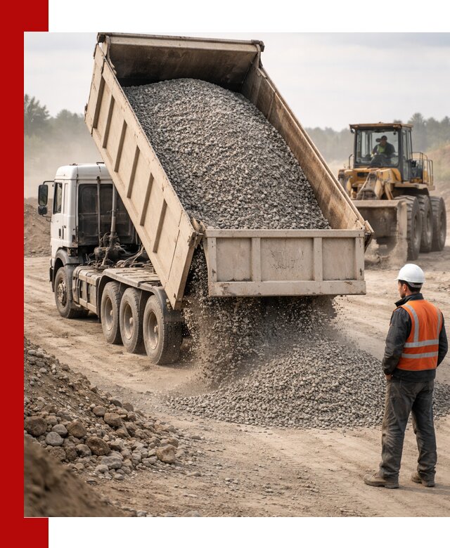 Доставка самосвалом 40 кубов цемента и сыпучих в Боровичах