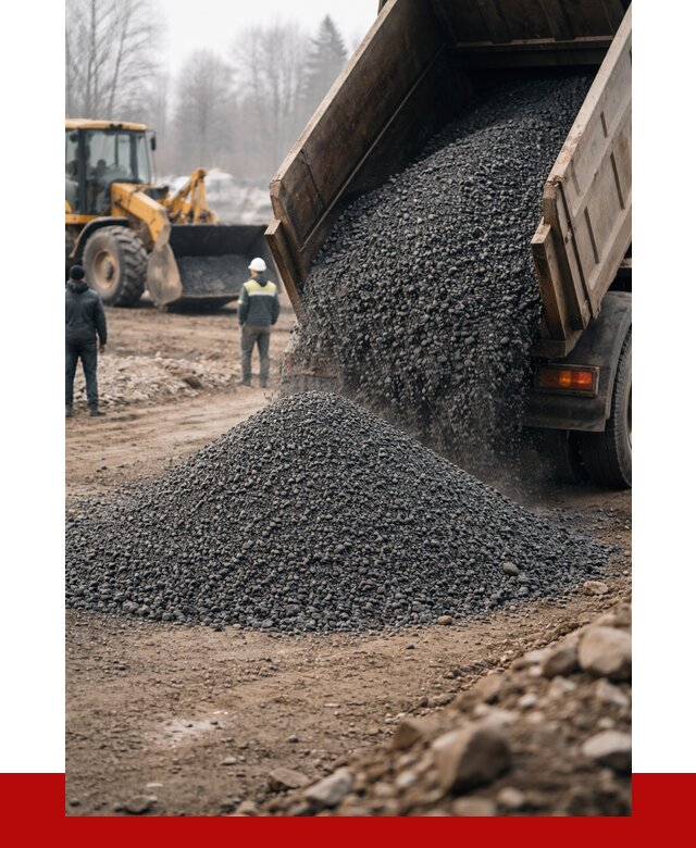 Асфальтовая крошка в Боровичах с доставкой от 1876 р. | ПРОНЕРУДБрв